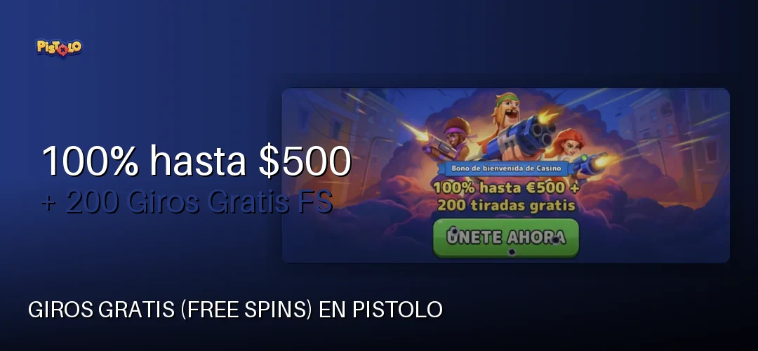 Pistolo promotional banner